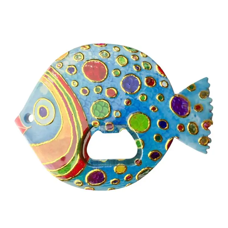 فتاحة زجاجات مغناطيسية بشكل سمكة 2